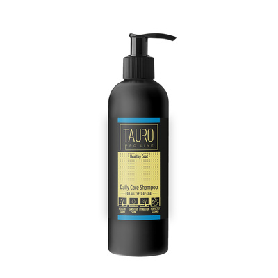Tauro Tauro Pro Line Здоровая Шерстка шампунь ежедневный уход 250 мл для собак и кошек TPL46317 0,250 кг 55566