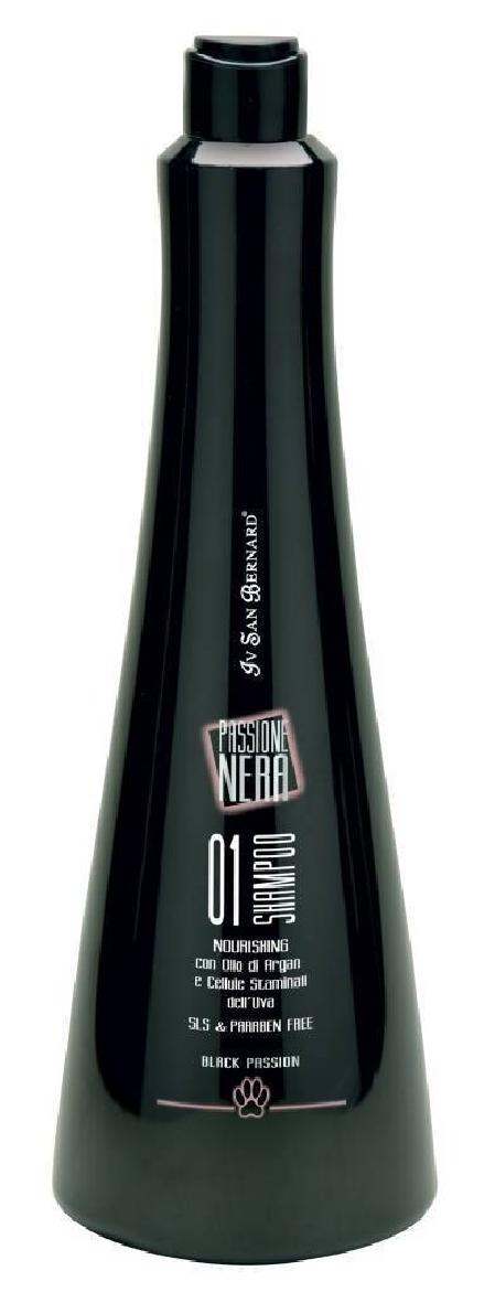 ISB Black Passion 01 Шампунь питательный с аргановым маслом 1 л
