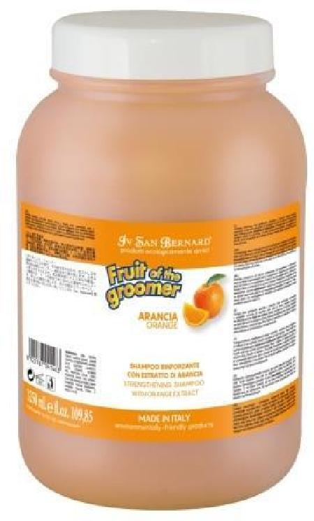 ISB Fruit of the Grommer Orange Шампунь для слабой выпадающей шерсти с силиконом 3,25 л, NSHAAR3250