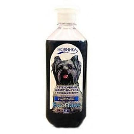            БиоВакс шамп. для собак об. оттеночный чёрный 355мл (115)