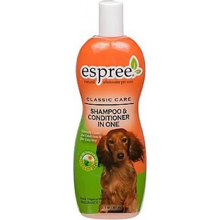 ESP00390 Шампунь и кондиционер «2 в 1» для собак, 591мл (00087)  Shampoo & Conditioner In One, 591 ml   