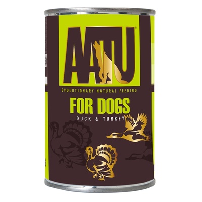AATU Консервы Консервы для собак Утка и Индейка (AATU DUCK & TURKEY) WADT400, 0,400 кг, 400100544