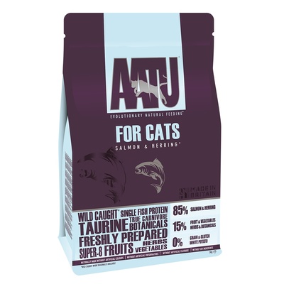 AATU Корм для кошек Лосось и Сельдь 8515 (AATU CAT SALMON & HERRING) AFCAT8 | 8515 Salmon & Herring Breeder Pack, 8 кг , 1100100545