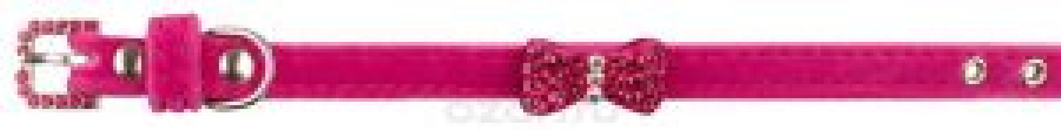 Dezzie ВИА Ошейник для кошки розового цвета с бантиком ,  размер 1х18-23см(5624414), 0,05 кг, 26363.23