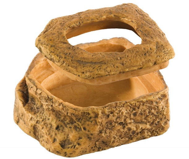 Hagen кормушки-камни для подвижного корма Worm Dish, 11,5х9х5 см