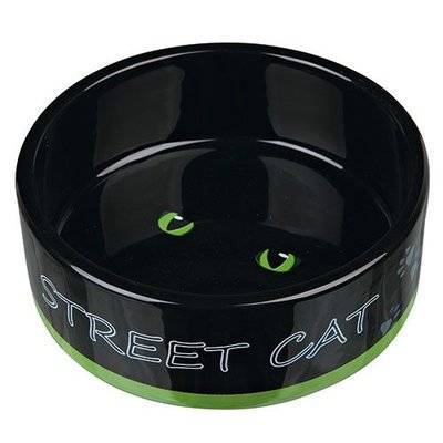         [83335]  24659 Миска керамическая Street Cat, 0.3 л/ф 12 см, 83335, 135500100560
