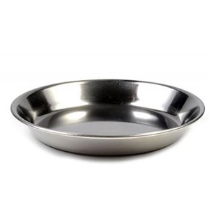 Beeztees Миска стальная малая миска для кошек металл серебряный 190 мл