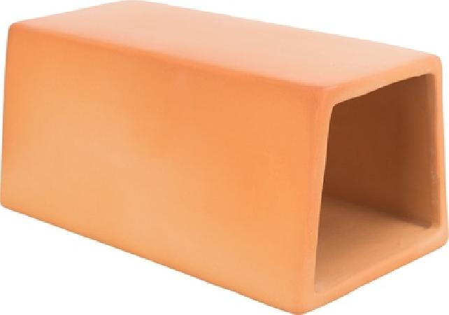 Trixie Туннель для мышей из керамики 15 х 7 х 8 см терракотовый 61376 0,336 кг 56342
