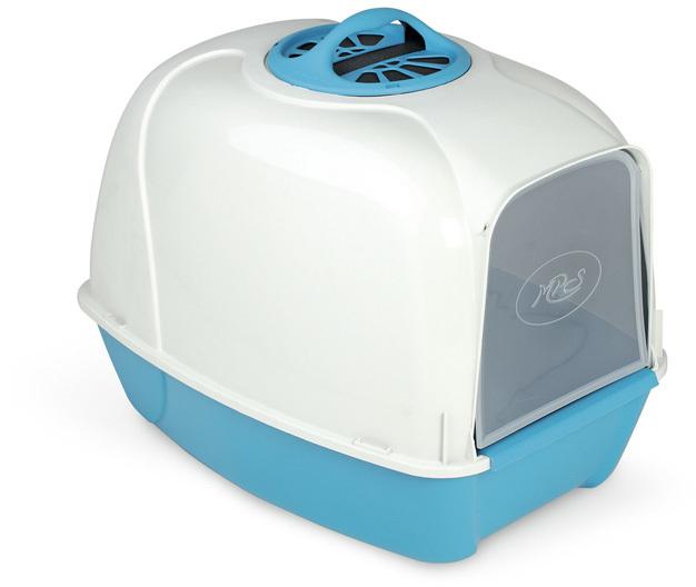 MPS Pixi био-туалет для кошек 52х39х39 см, синий