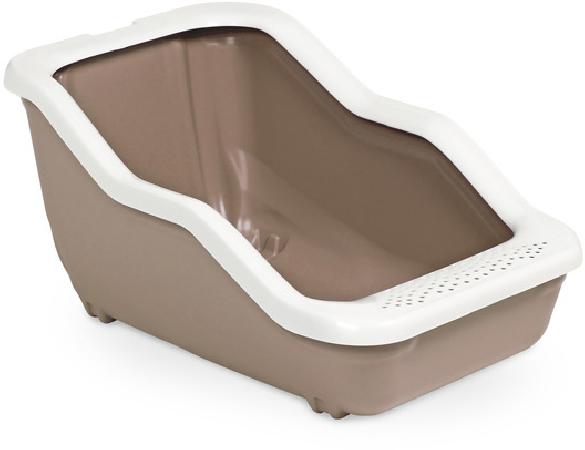 MPS туалет-лоток Netta Open с рамкой 54х39х29 см, коричневый