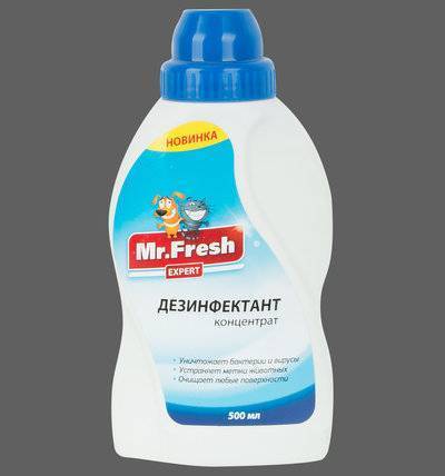 Mr.Fresh Средство для уборки помещений дезинфектант концентрат 500 мл F113 0,600 кг 34736