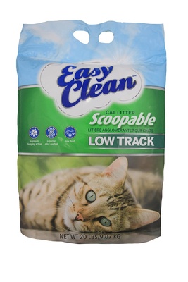 Easy Clean (Канада) Комкующийся наполнитель для длинношерстных кошек (Low track)  | Low track, 18 кг 