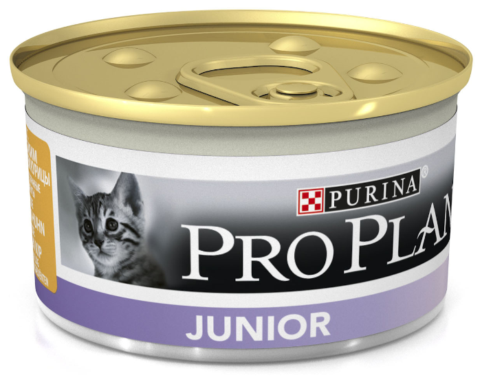 Purina Pro Plan (паучи) ВВА Консервы мусс Для котят с курицей (Kitten Chicken) - 121719971238170712458617 0,085 кг 21323