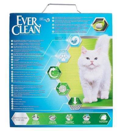 Ever Clean Комкующийся наполнитель с ароматом (Extra Strength Scented) - зеленая полоса 007492185, 6 кг 