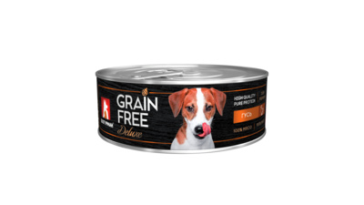 Зоогурман Консервы для собак GRAIN FREE со вкусом гуся 6821, 0,1 кг 