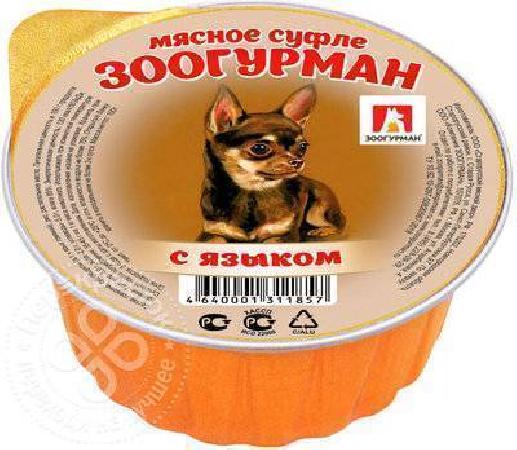 Зоогурман Консервы для собак «Мясное суфле»,с языком ламистер 0,100 кг 56502, 8200100609