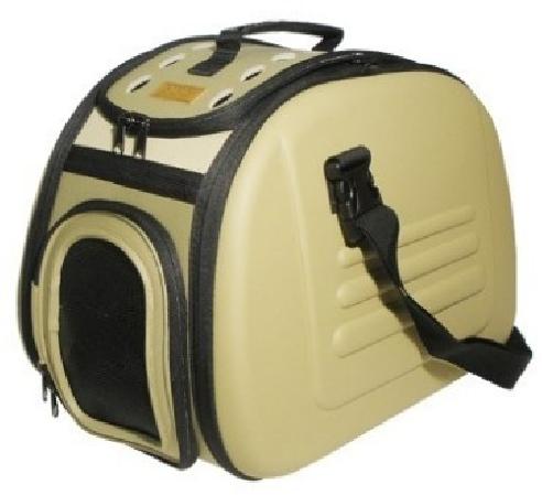 Ibiyaya ВИА Складная сумка-переноска для собак и кошек до 6 кг коричневая 341259 1,3 кг 41148