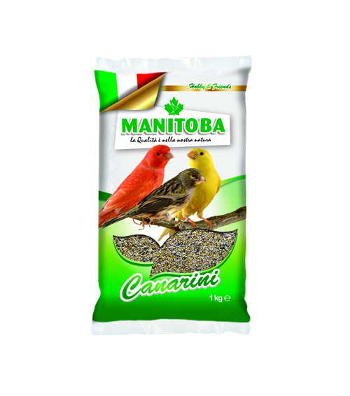 [270.100]  MANITOBA зерновая смесь 1кг для Канареек 