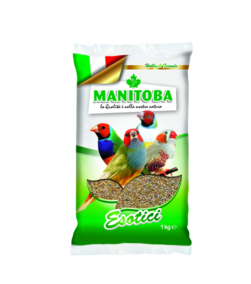 [270.102]  MANITOBA зерновая смесь 1кг для Экзотических птиц 