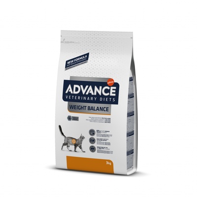 Advance (вет. корма) Для кошек при ожирении (AVET CAT WEIGHT BALANCE 3) 923938, 3,000 кг