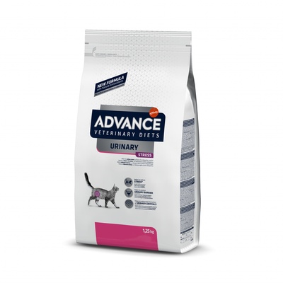 Advance (вет. корма) Для кошек c мочекаменной болезнью при стрессе (AVET CAT URINARY STRESS 1,25) 923914 | Advance Urinary Stress, 1,25 кг 