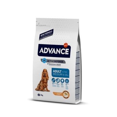 Advance Для собак с курицей и рисом (Medium Adult) 508319 | Medium Adult 3 кг 46476