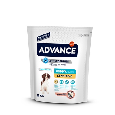 Advance Для щенков с чувствительным пищеварением: лосось и рис (Puppy Sensitive) 500934, 3,000 кг