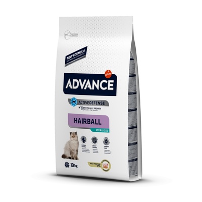 Advance Для вывода шерсти у стерилизованных кошек (Sterilized Hairball) 921865, 10,000 кг
