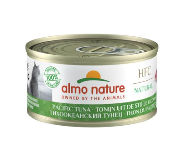 Almo Nature консервы Консервы для Кошек с Тихоокеанским Тунцом (HFC - Natural - Pacific Tuna) 5126H 0,150 кг 49244