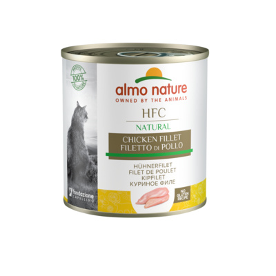 Almo Nature консервы Консервы для Кошек Куриное филе (HFC - Natural - Chicken Fillet) 5150 0,280 кг 20066