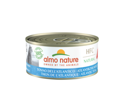 Almo Nature ВИА Консервы для Кошек с Атлантическим Тунцом (Classic HFC Adult Cat Atlantic Tuna) 5102H, 0,140 кг