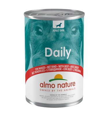 Almo Nature ВИА Консервы для собак Меню с говядиной (Daily Menu - Beef) 180, 0,800 кг