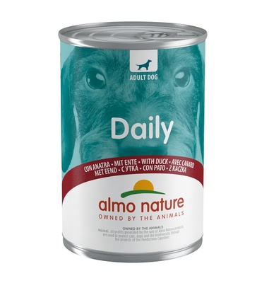 Almo Nature ВИА Консервы для собак Меню с Уткой (Daily Menu - Duck) 184, 0,800 кг