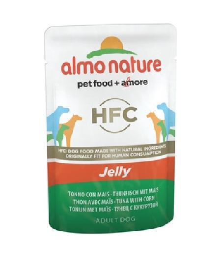 Almo Nature ВИА Паучи для собак Тунец и Сладкая кукуруза в желе (Tuna and Sweet Corn - Jelly) 5705, 0,070 кг, 10703