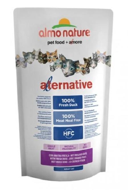 Almo Nature Alternative ВИА Корм со свежей уткой (50% мяса) для кошек (HFC ALMO NATURE ALTERNATIVE CATS 750 G DUCK) 7855, 0,750 кг, 33910