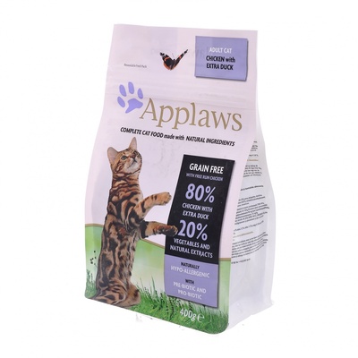 Applaws Беззерновой для Кошек Курица и Утка/Овощи: 80/20% (Dry Cat Chicken with Duck) 4204ML-A, 2,000 кг