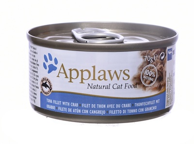 Applaws Консервы для Кошек с Тунцом и Крабовым мясом (Cat Tuna & Crab) 1026CE-A, 0,070 кг