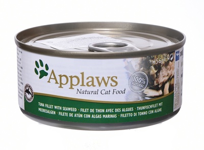 Applaws Консервы для Кошек с филе Тунца и морской капустой (Cat Tuna Fillet & Seaweed) 1009CE-A, 0,070 кг, 2300100641