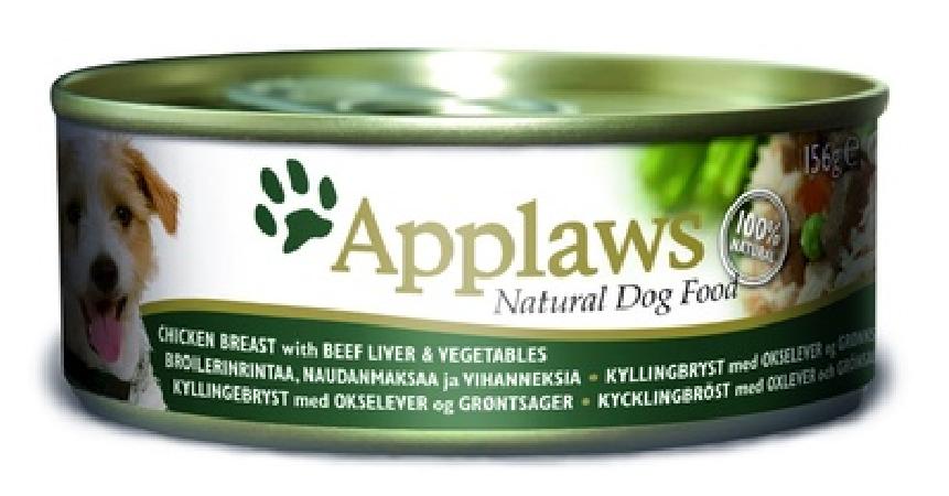 Applaws консервы Консервы для Собак с Курицей Говядиной Печенью и овощами (Dog Chicken Beef Liver & Veg) 3006CE-A | Dog Chicken Beef Liver & Veg 0,156 кг 10284