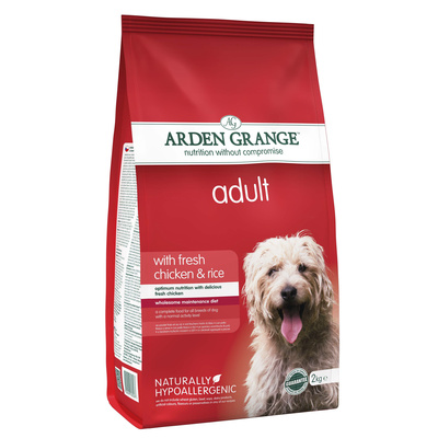 Arden Grange Корм для взрослых собак, с курицей и рисом AG603287, 2,000 кг, 1200100643