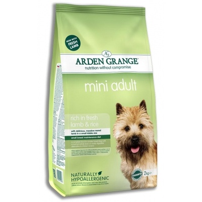 Arden Grange Для взрослых собак мелких пород, с ягненком и рисом (Adult Dog Lamb & Rice Mini) AG622288, 2,000 кг