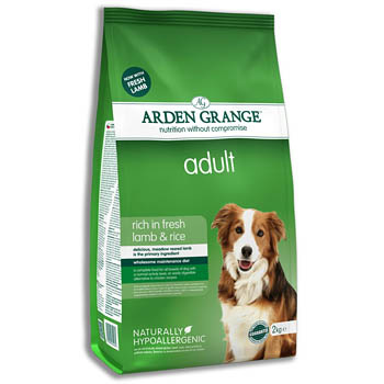 Arden Grange Для взрослых собак с ягненком и рисом (Adult Dog Lamb & Rice) AG604284, 2,000 кг, 800100643
