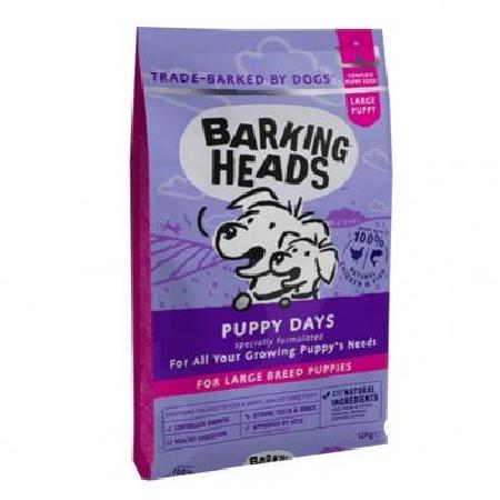 Barking Heads Для Щенков Крупных пород с курицей лососем и рисом Щенячьи деньки (Large Breed Puppy Days) BLBPY18 18,000 кг 18118