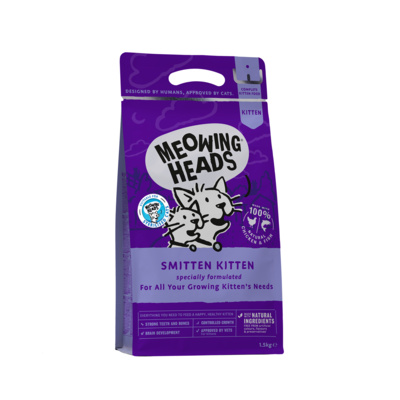 Meowing Heads Для Котят с Курицей и рисом Восторженный котенок (Smitten Kitten 450g) MKN450 | Smitten Kitten 450g 0,45 кг 20979