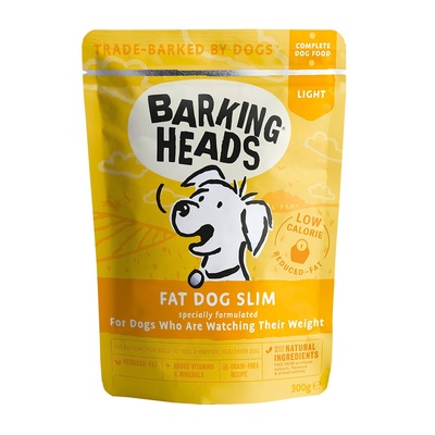 Barking Heads Консервы Паучи для собак с избыточным весом Худеющий толстячок (Fat Dog Slim 300g) BWLT300, 0,300 кг