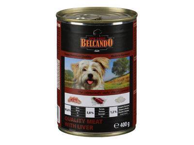 Belcando Консервы для собак с мясо и печенью (Quality Meat & Liver) 512525 | Quality Meat&Liver, 0,4 кг 