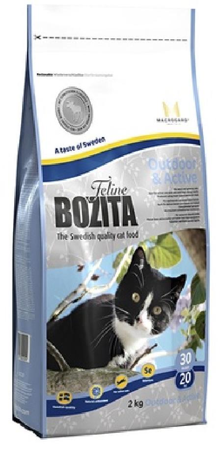 Bozita корм для взрослых кошек всех пород, энергия и выносливость, курица 400 гр