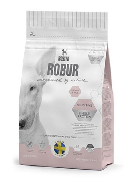 Bozita Robur сухой корм для взрослых собак с нормальным уровнем активности и чувствительным пищеварением, с лососем (Sensitive Single Protein Salmon & Rice 21/11) 14233, 3,000 кг