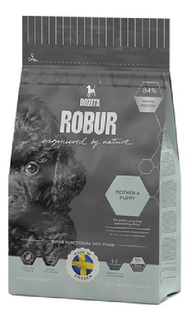 Bozita Robur сухой корм для щенков, юниоров, беременных и кормящих собак (Mother & Puppy 30/15) крокеты мал.размера 14542, 14,000 кг