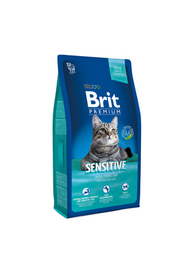 Brit Сухой корм Premium Cat Sensitive гипоаллергенный с ягненком для кошек с чувствительным пищеварением 513208 513208, 1,500 кг